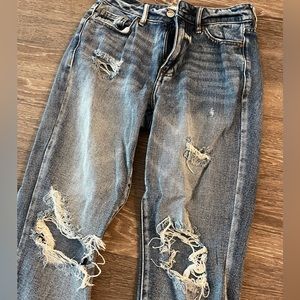 PacSun Distressed Mom Jeans